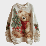 Poppy | Sweater de Natal com detalhes festivos