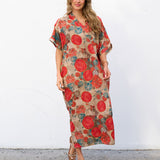 Robe Casual com Bolsos – Ornella Caftan™