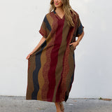 Robe Descontraída com Bolsos – Ornella Caftan™