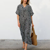 Robe Casual com Pockets – Ornella Caftan™