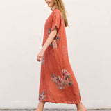 Robe Descontraída com Bolsos – Ornella Caftan™