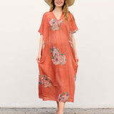 Robe Descontraída com Bolsos – Ornella Caftan™