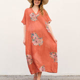 Robe Descontraída com Bolsos – Ornella Caftan™