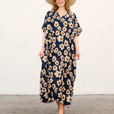 Robe Descontraída com Bolsos – Ornella Caftan™