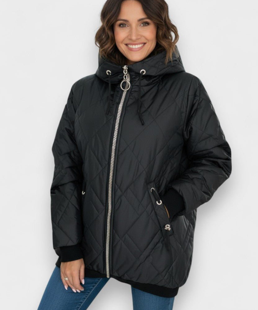 Elara™ | Parka elegante em design luxuoso
