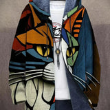 Azalia - Cardigan Luxuoso Inspirado na Arte