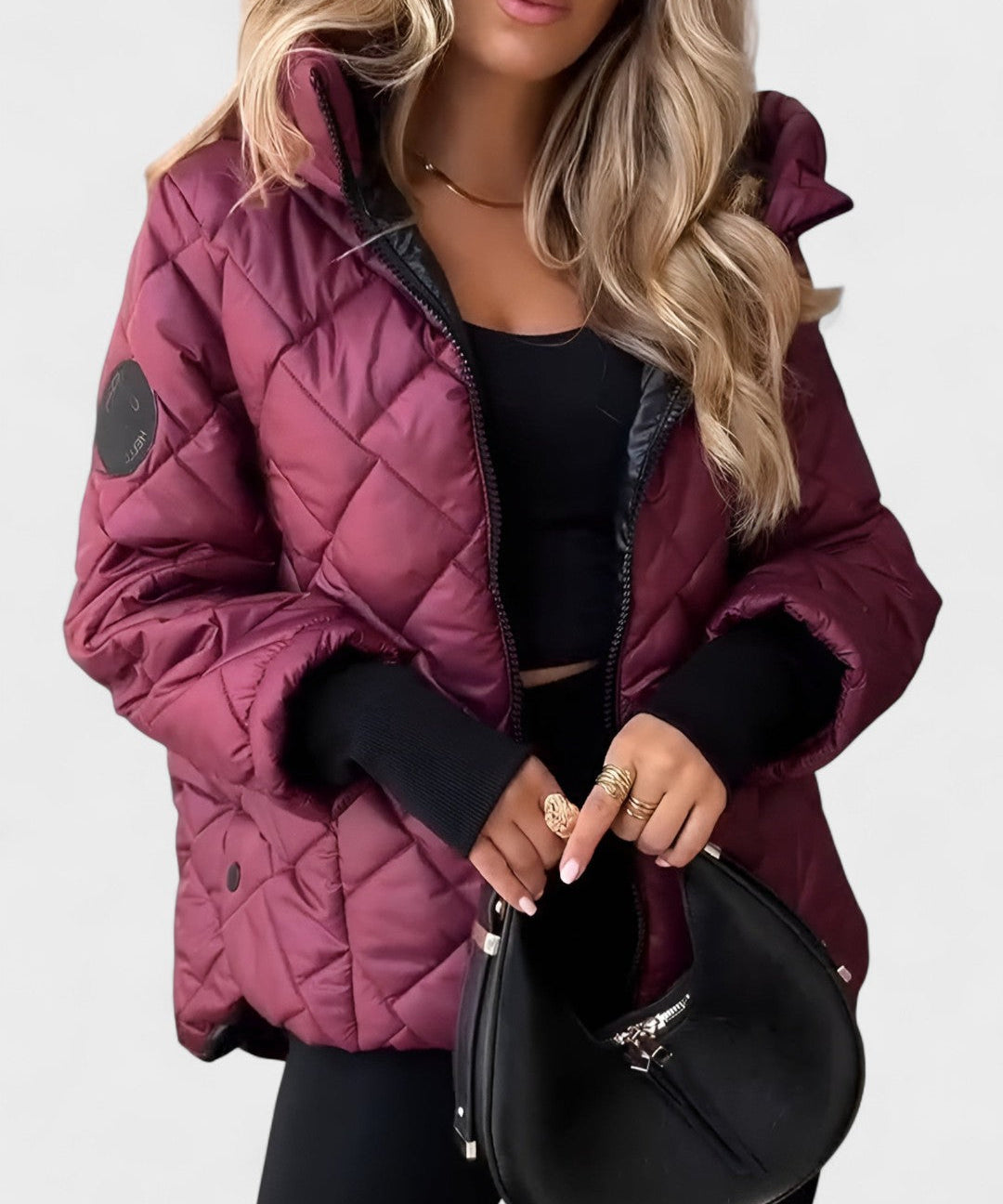 Ema™ | Casaco elegante com capuz