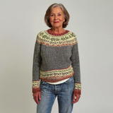Frances | Sweater Vintage Islandês de Malha