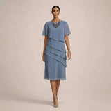 MARA | Vestido Elegante com Rendas e Conforto Lisonjeiro