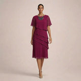 MARA | Vestido Elegante com Rendas e Conforto Lisonjeiro