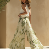 Lysandra™ | Conjunto fluido com padrão floral elegante