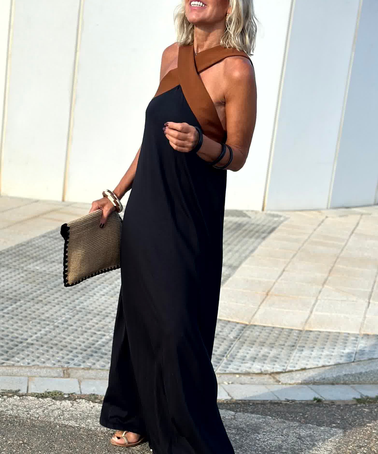 Aurora™ | Vestido de verão elegante com decote em cruz