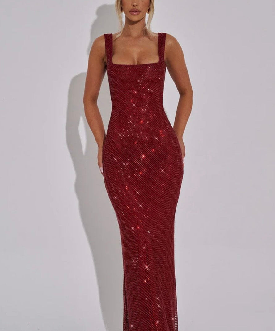 Elara | Vestido Maxi buddel check nog
