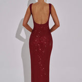 Elara | Vestido Maxi buddel check nog