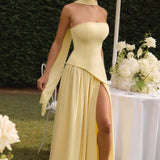 Donna | Vestido Maxi Sem Alças