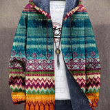 Oliwia - Cardigan Luxuoso Inspirado na Arte