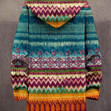 Oliwia - Cardigan Luxuoso Inspirado na Arte