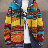 Zuzanna - Cardigan Luxuoso Inspirado na Arte