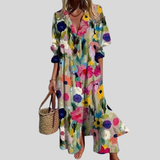 Zariah | Robe Maxi Boémienne Elegante