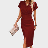 Vilma - Vestido Midi Decote V
