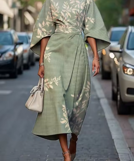 Filomena - Vestido Floral Elegante