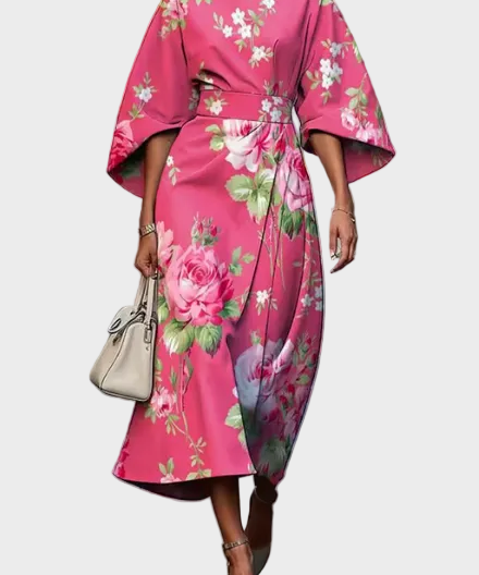 Moxlan - Vestido Floral Elegante