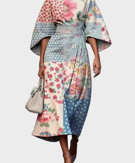 Moxlan - Vestido Floral Elegante