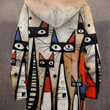 Ariana - Cardigan de Luxo Inspirado na Arte