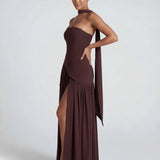 Aveline | Vestido Maxi Sem Alças
