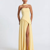 Aveline | Vestido Maxi Sem Alças