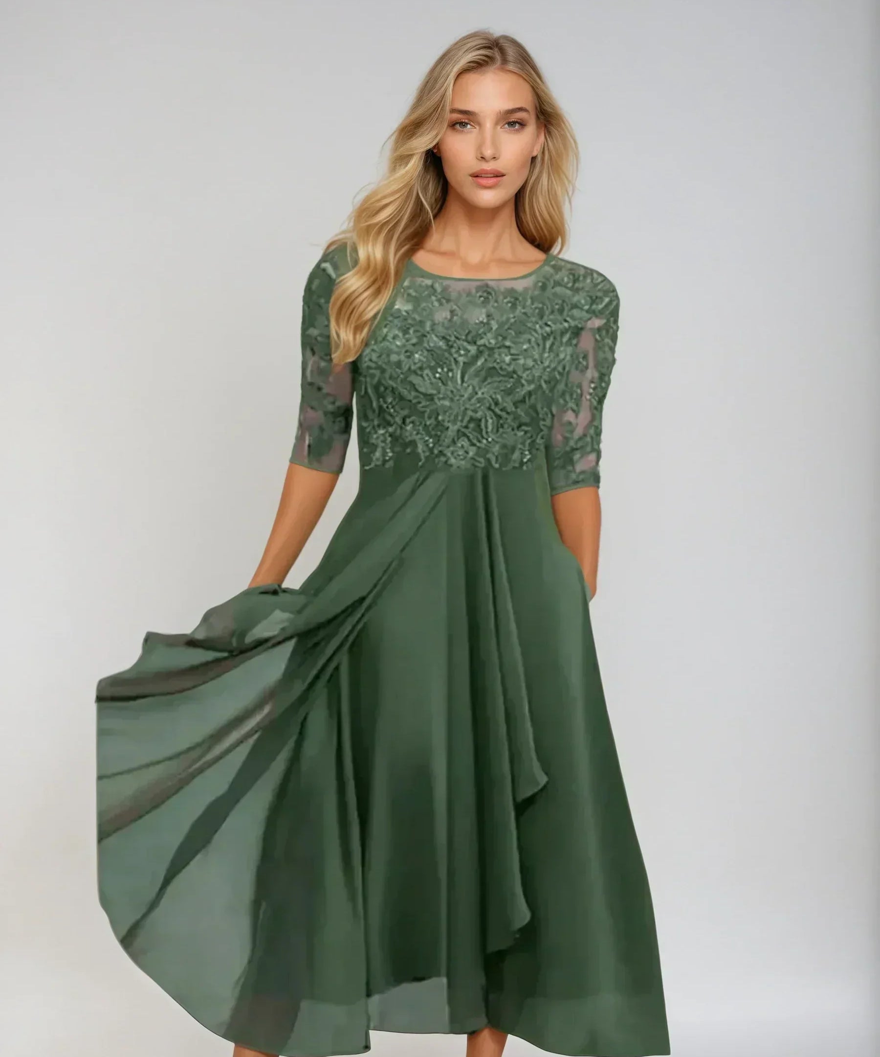 Margherita | Elegante vestido de renda para ocasiões especiais