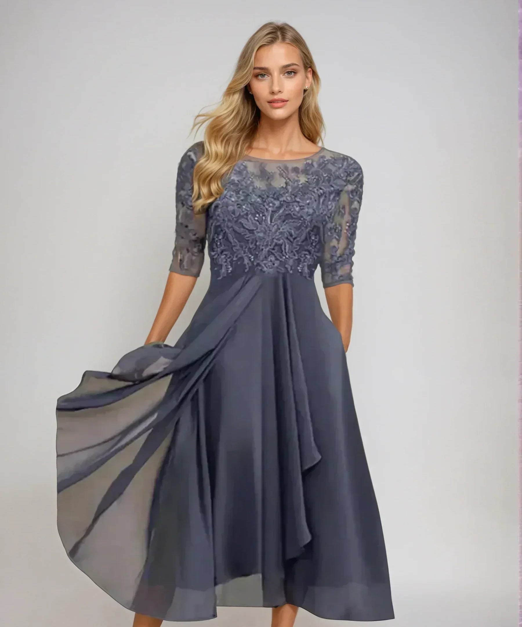 Margherita | Elegante vestido de renda para ocasiões especiais