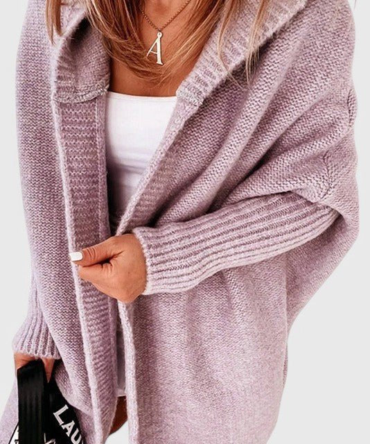 Mette | Cardigan de capuz de luxo