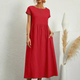 HEIKE | VESTIDO MIDI FLUIDO DE ELEGÂNCIA ATEMPORAL