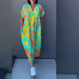 Mia™ | Vestido de verão com estampado vibrante