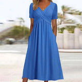 ISADORA | VESTIDO MIDI A-LINHA ELEGANTE
