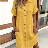 Marrit™ | Vestido longo com botões