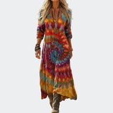 Bea - Vestido Vintage Manga Comprida