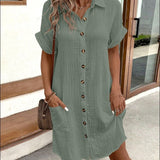 Marrit™ | Vestido longo com botões