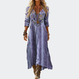Bea - Vestido Vintage Manga Comprida