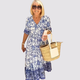 Ella™ | Vestido de Verão com Estampado Floral