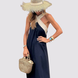 Aurora™ | Vestido de verão elegante com decote em cruz