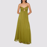 Alessandra™ | Elegante maxivestido com alças finas