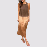 Mila™ | Elegante vestido longo em tons de verão