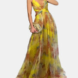 Jasmina - Vestido Chiffon Floral