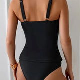 Eva | Conjunto Tankini Elegância da Noite