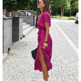 Sabrina™ | Vestido elegante com decote em V modelador