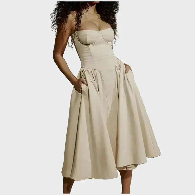 Jaroslava – Vestido Elegante Feminino
