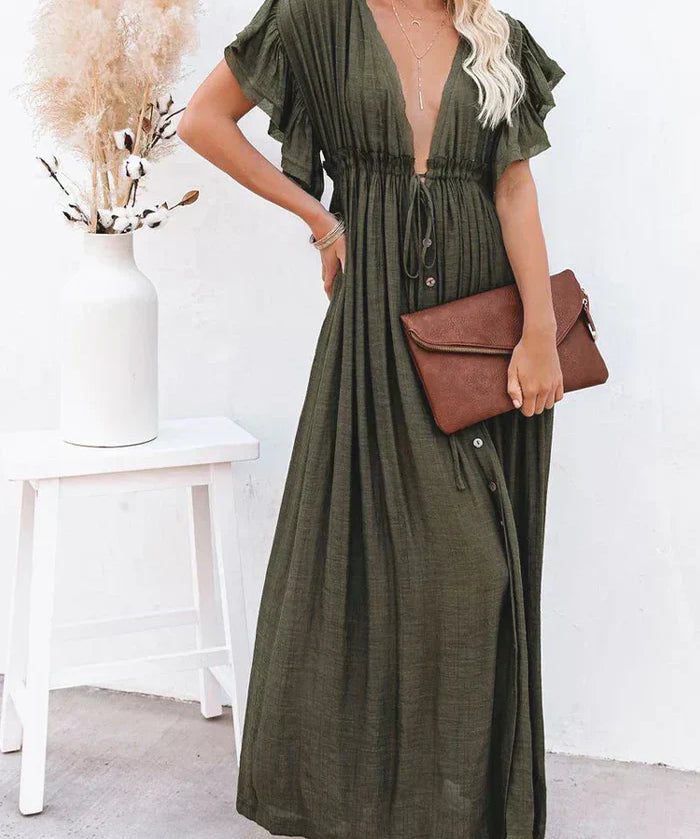 ANNALISA | Vestido Elegante e Confortável para Dias Solarengos