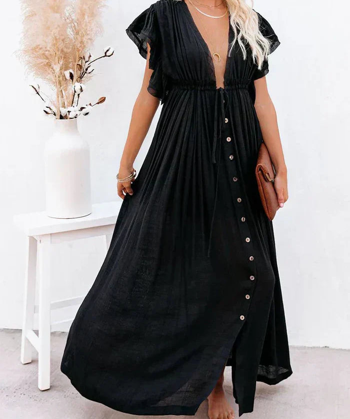 ANNALISA | Vestido Elegante e Confortável para Dias Solarengos